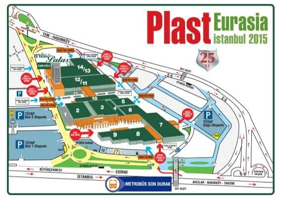 Plast Eurasia 2015- เยี่ยมชมเราได้ที่ 10A07